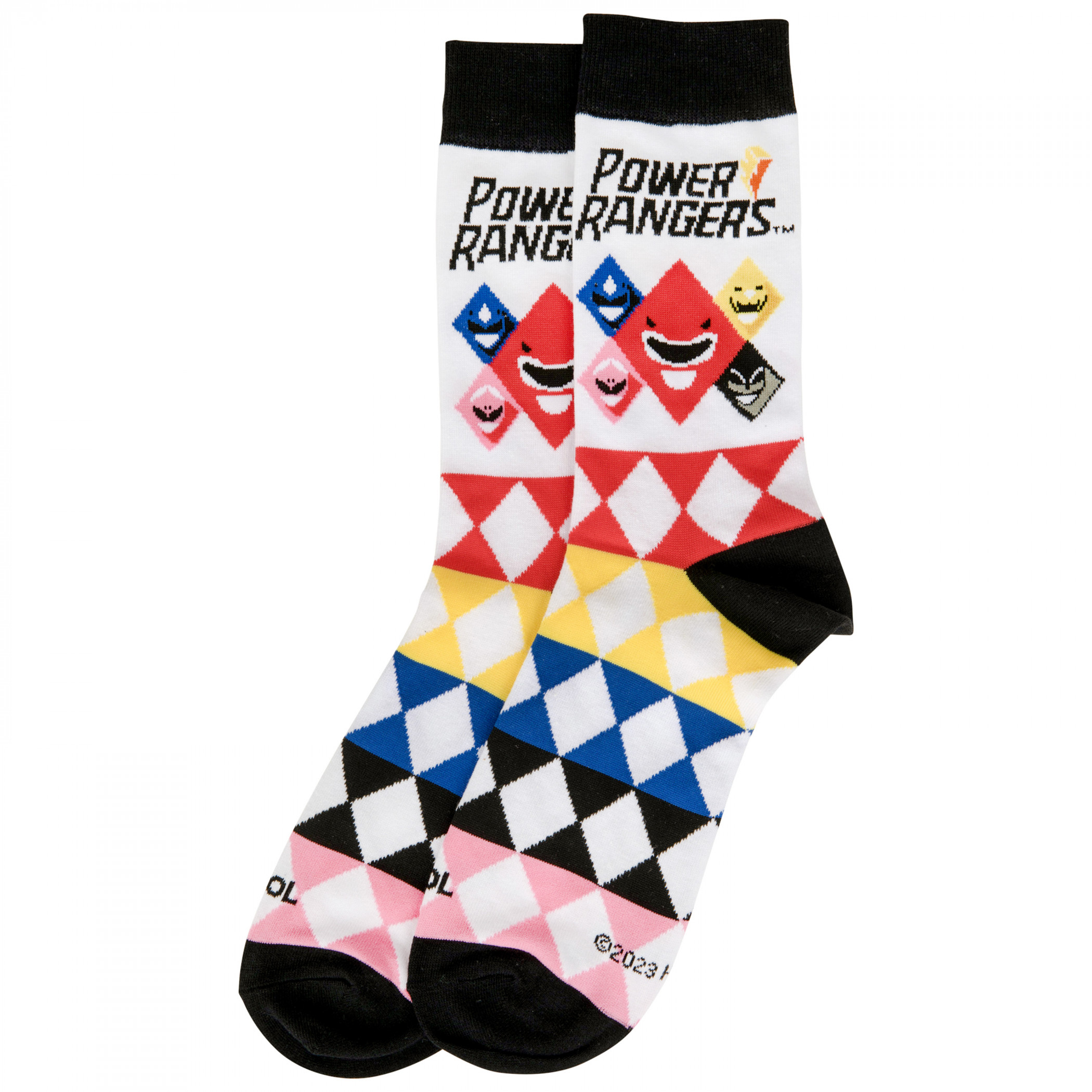 Power Rangers Team Diamond Crew Socks